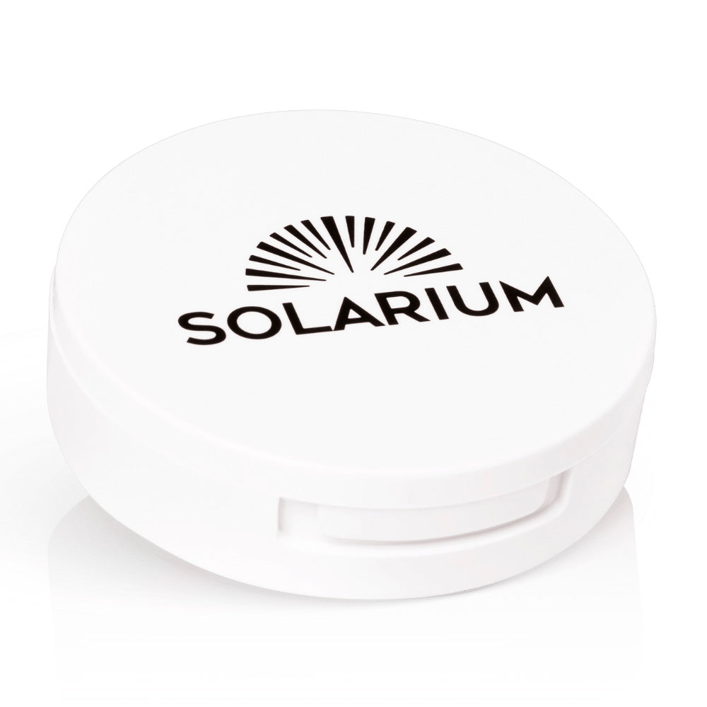 SOLARIUM SPF30 SUN PROTECTION  COMPACT FOUNDATION - COL. 01 -  HONEY